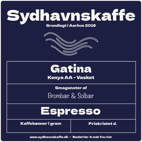 Gatina Espresso – Kenya AA